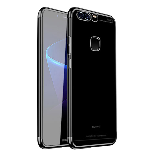 Ultra-thin Transparent TPU Soft Case H02 for Huawei P9 Black