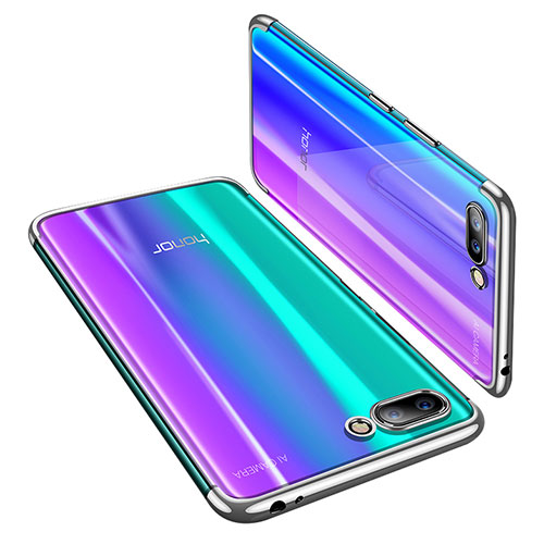 Ultra-thin Transparent TPU Soft Case H03 for Huawei Honor 10 Silver