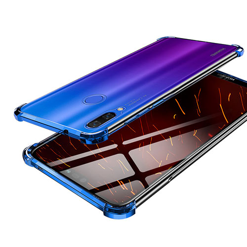 Ultra-thin Transparent TPU Soft Case H03 for Huawei Nova 3 Blue