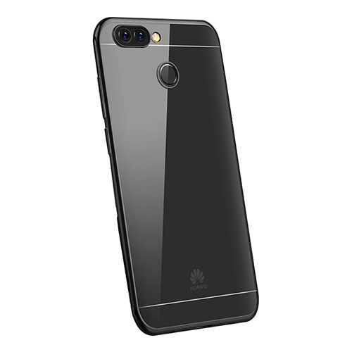 Ultra-thin Transparent TPU Soft Case H03 for Huawei P Smart Black