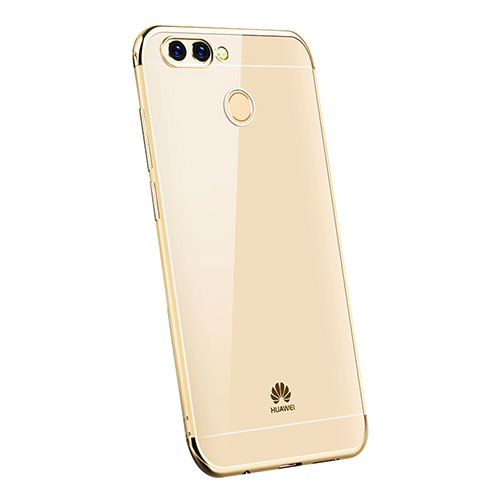 Ultra-thin Transparent TPU Soft Case H03 for Huawei P Smart Gold