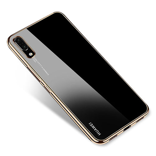 Ultra-thin Transparent TPU Soft Case H04 for Huawei P20 Gold