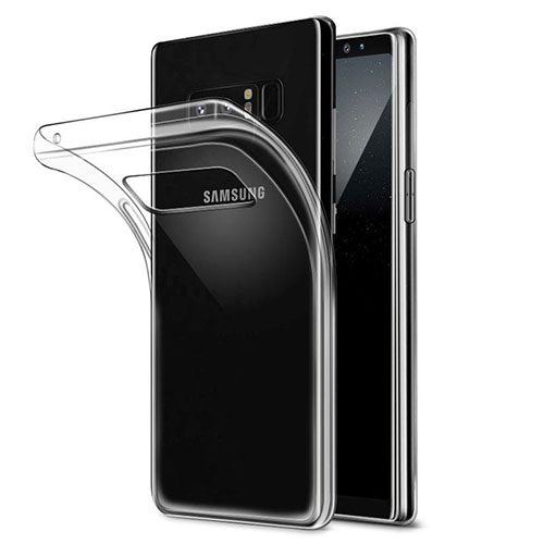 Ultra-thin Transparent TPU Soft Case H04 for Samsung Galaxy Note 8 Duos N950F Clear
