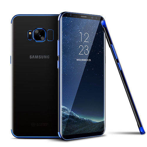 Ultra-thin Transparent TPU Soft Case H04 for Samsung Galaxy S8 Blue