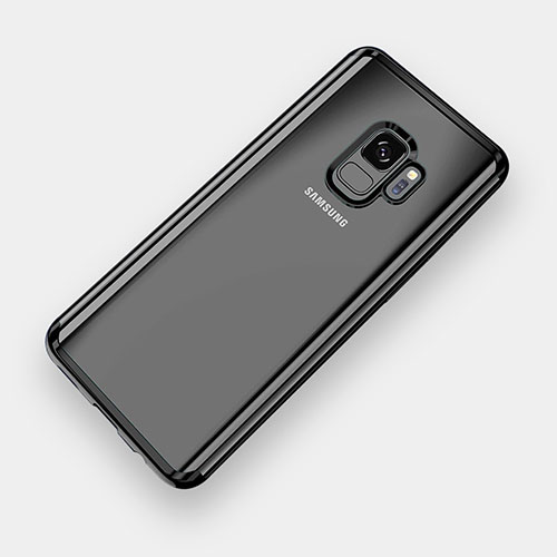 Ultra-thin Transparent TPU Soft Case H04 for Samsung Galaxy S9 Black