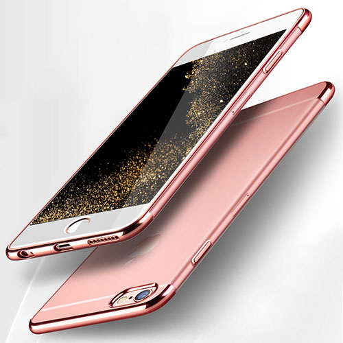 Ultra-thin Transparent TPU Soft Case H09 for Apple iPhone 6S Plus Pink