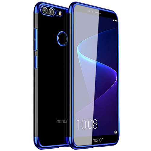 Ultra-thin Transparent TPU Soft Case H16 for Huawei Honor 9 Lite Blue