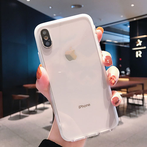 Ultra-thin Transparent TPU Soft Case K01 for Apple iPhone Xs Clear