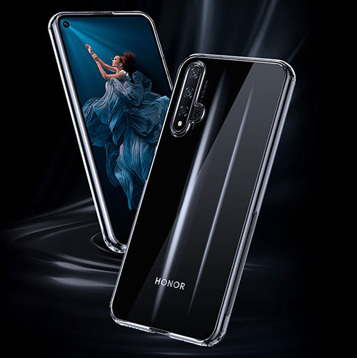 Ultra-thin Transparent TPU Soft Case K02 for Huawei Honor 20 Clear