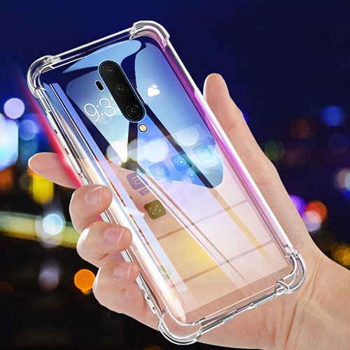 Ultra-thin Transparent TPU Soft Case K02 for OnePlus 7T Pro Clear