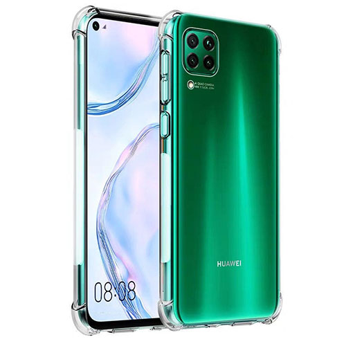 Ultra-thin Transparent TPU Soft Case K03 for Huawei Nova 6 SE Clear