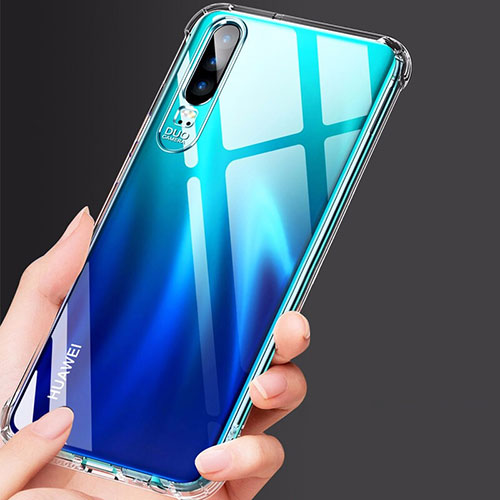 Ultra-thin Transparent TPU Soft Case K03 for Huawei P30 Clear