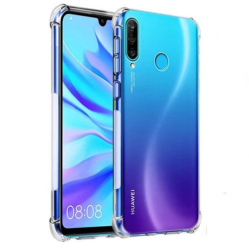 Ultra-thin Transparent TPU Soft Case K03 for Huawei P30 Lite XL Clear