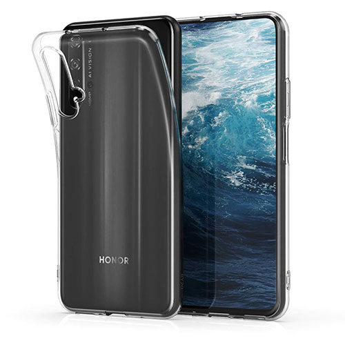 Ultra-thin Transparent TPU Soft Case K04 for Huawei Honor 20 Clear