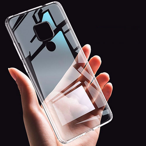 Ultra-thin Transparent TPU Soft Case K06 for Huawei Mate 20 Clear