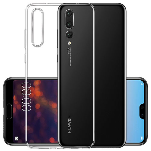 Ultra-thin Transparent TPU Soft Case K08 for Huawei P20 Pro Clear