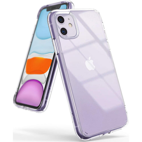 Ultra-thin Transparent TPU Soft Case S01 for Apple iPhone 11 Clear