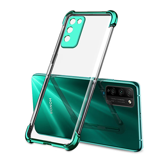 Ultra-thin Transparent TPU Soft Case S01 for Huawei Honor 30 Lite 5G Green