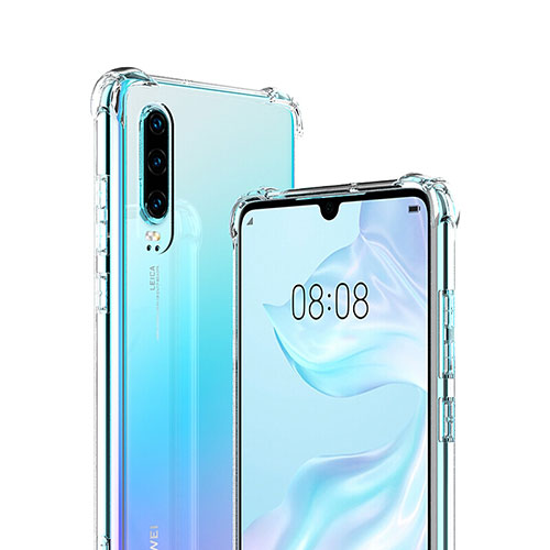 Ultra-thin Transparent TPU Soft Case S03 for Huawei P30 Clear