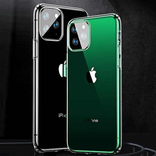 Ultra-thin Transparent TPU Soft Case T02 for Apple iPhone 11 Pro Max Clear