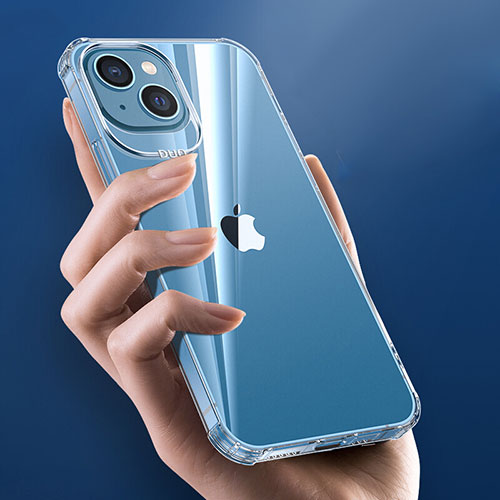 Ultra-thin Transparent TPU Soft Case T02 for Apple iPhone 13 Clear