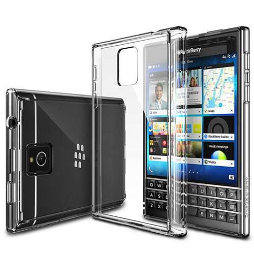 Ultra-thin Transparent TPU Soft Case T02 for Blackberry Passport Q30 Clear