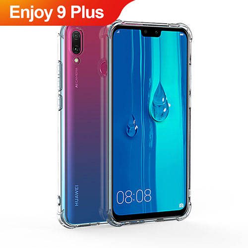 Ultra-thin Transparent TPU Soft Case T02 for Huawei Enjoy 9 Plus Clear