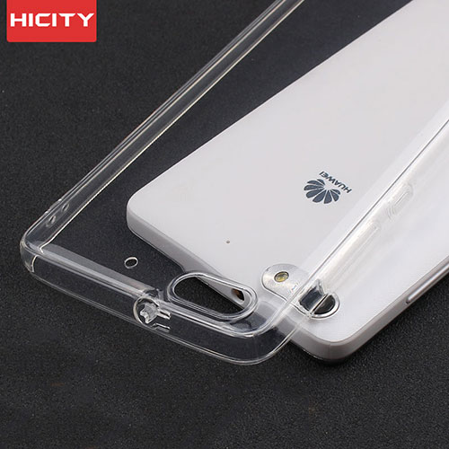 Ultra-thin Transparent TPU Soft Case T02 for Huawei G Play Mini Clear