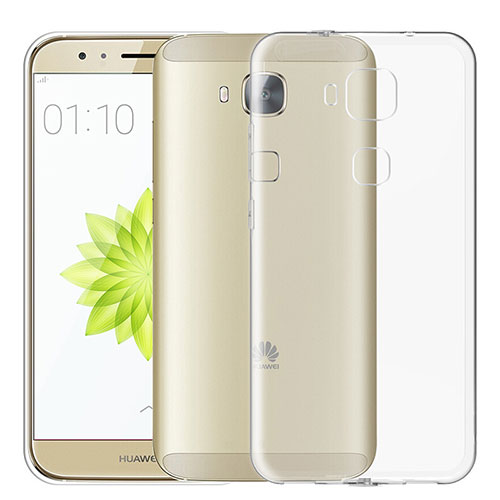 Ultra-thin Transparent TPU Soft Case T02 for Huawei G8 Clear