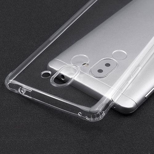 Ultra-thin Transparent TPU Soft Case T02 for Huawei Honor 6X Clear