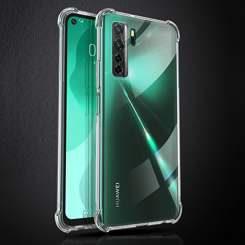 Ultra-thin Transparent TPU Soft Case T02 for Huawei Nova 7 SE 5G Clear