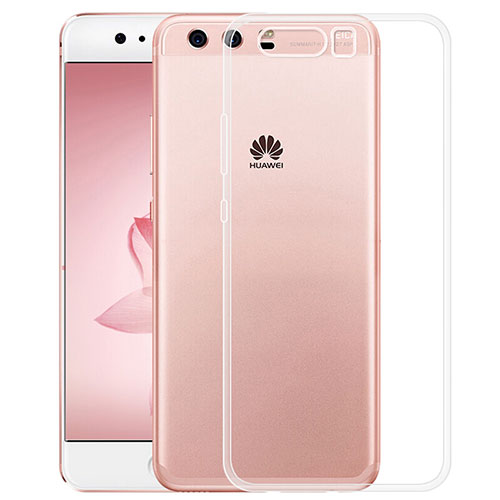 Ultra-thin Transparent TPU Soft Case T02 for Huawei P10 Plus Clear