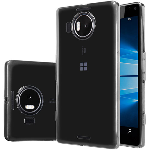 Ultra-thin Transparent TPU Soft Case T02 for Microsoft Lumia 950 XL Clear