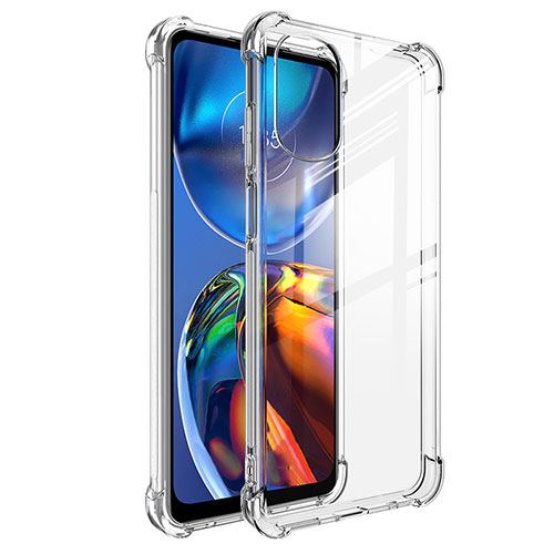 Ultra-thin Transparent TPU Soft Case T02 for Motorola Moto E40 Clear