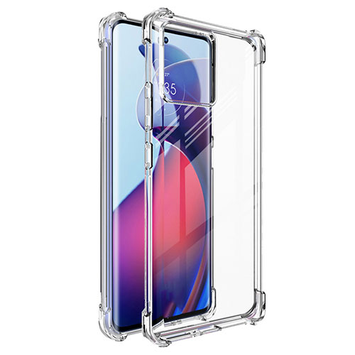 Ultra-thin Transparent TPU Soft Case T02 for Motorola Moto Edge 30 Fusion 5G Clear