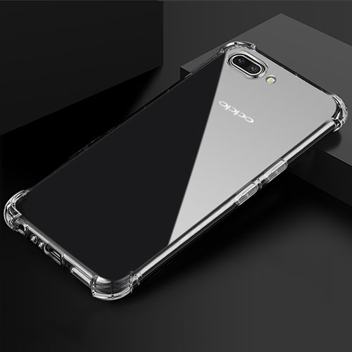 Ultra-thin Transparent TPU Soft Case T02 for Oppo A12e Clear