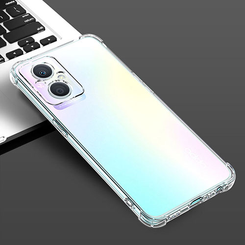 Ultra-thin Transparent TPU Soft Case T02 for Oppo Reno8 Lite 5G Clear