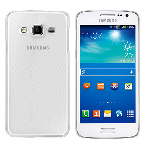 Ultra-thin Transparent TPU Soft Case T02 for Samsung Galaxy A3 Duos SM-A300F Clear
