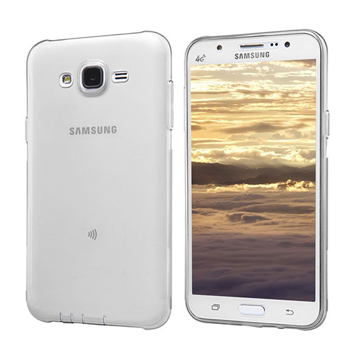 Ultra-thin Transparent TPU Soft Case T02 for Samsung Galaxy J5 SM-J500F Gray