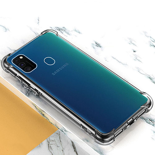 Ultra-thin Transparent TPU Soft Case T02 for Samsung Galaxy M21 (2021) Clear