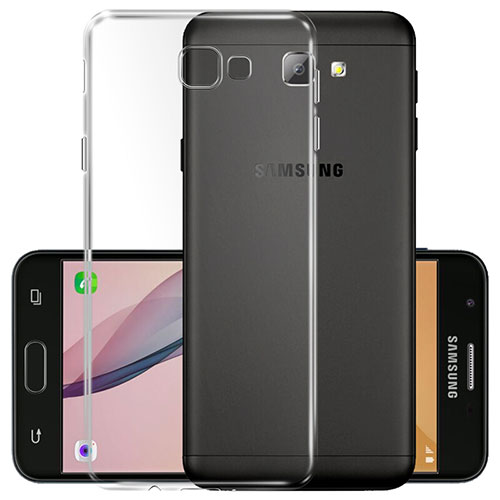 Ultra-thin Transparent TPU Soft Case T02 for Samsung Galaxy On5 (2016) G570 G570F Clear
