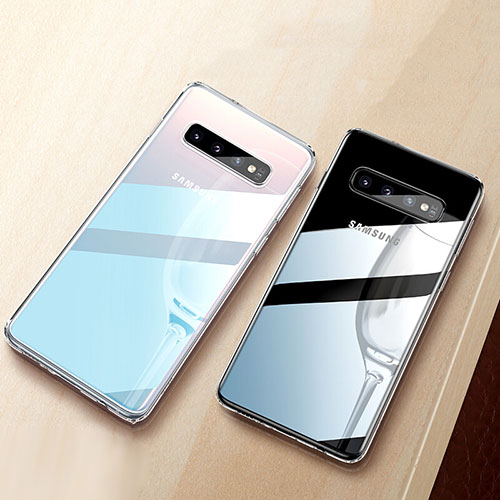 Ultra-thin Transparent TPU Soft Case T02 for Samsung Galaxy S10 Plus Clear