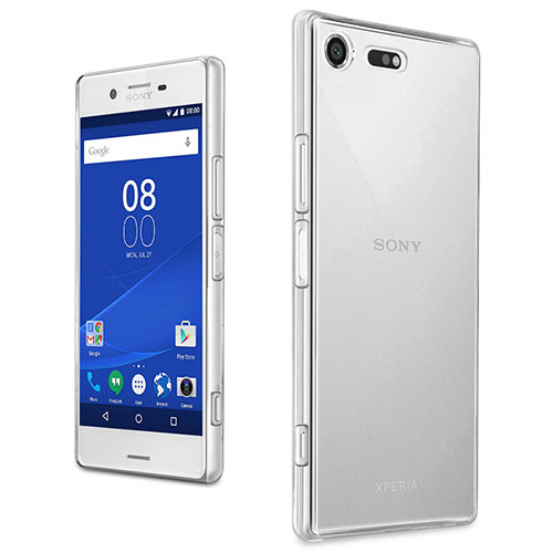 Ultra-thin Transparent TPU Soft Case T02 for Sony Xperia XZ Premium Clear