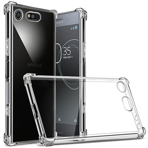 Ultra-thin Transparent TPU Soft Case T02 for Sony Xperia XZ1 Compact Clear