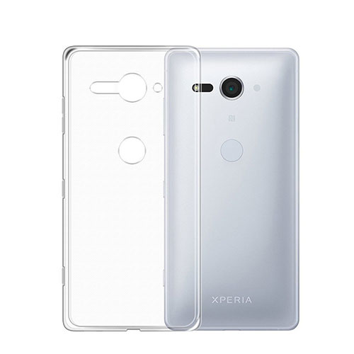 Ultra-thin Transparent TPU Soft Case T02 for Sony Xperia XZ2 Compact Clear