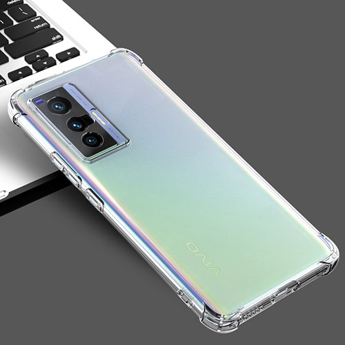 Ultra-thin Transparent TPU Soft Case T02 for Vivo X70 5G Clear
