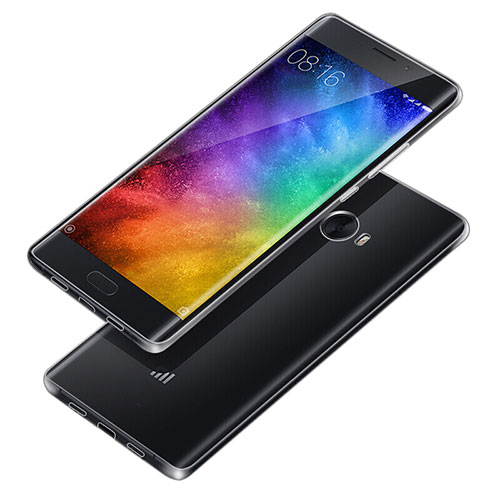 Ultra-thin Transparent TPU Soft Case T02 for Xiaomi Mi Note 2 Clear