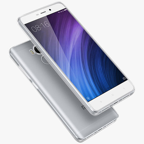 Ultra-thin Transparent TPU Soft Case T02 for Xiaomi Redmi 4 Prime High Edition Clear
