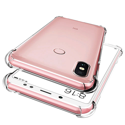 Ultra-thin Transparent TPU Soft Case T02 for Xiaomi Redmi Note 5 AI Dual Camera Clear