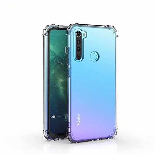 Ultra-thin Transparent TPU Soft Case T02 for Xiaomi Redmi Note 8 (2021) Clear